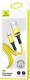 kabel-usams-u52-microusb-2a-1m-zolty-szybka-ladowanie-do-smartfonow