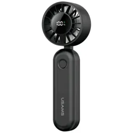 usams-wiatriak-reczny-mini-skladany-1200mah-czarny-do-uzytku-domowego