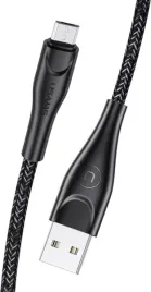 kabel-usams-u41-pleciony-microusb-3m-2a-czarny-do-ladowania-szybkiego