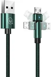 kabel-usams-pleciony-u60-2a-microusb-1m-zielony-do-ladowania-obrotowy
