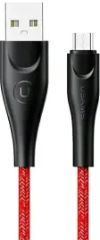 kabel-pleciony-usams-u41-microusb-3m-2a-czerwony-do-ladowania-t-charge