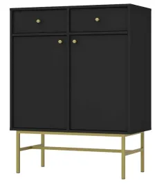 komoda-okinawa-iii-826-czarny-grafit-nogi-stelaz