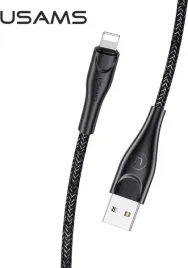 kabel-pleciony-usams-u41-lightning-3m-2a-czarny-do-iphone-fast-charge