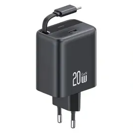 ladowarka-sieciowa-usams-usb-c-20w-pd-qc-kabel-zwijany-czarny