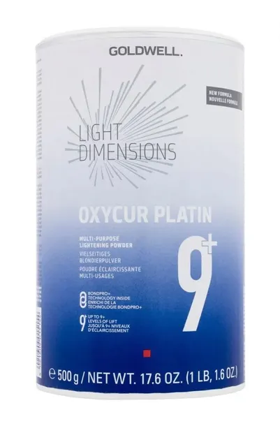GOLDWELL LIGHT DIMENSIONS OXYCUR PLATIN 9+ ROZJAŚNIACZ DO WŁOSÓW 500G