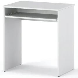 male-biurko-biale-szkolne-68-cm-z-polka-na-klawiature-komputerowe-gamingowe