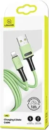 kabel-usams-u52-lightning-2a-1m-zielony-do-iphone-i-ipad-szybkie-ladowanie
