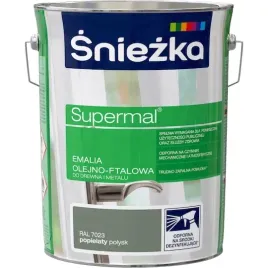 sniezka-emalia-olejno-ftalowa-5l-popielaty-polysk-ral7023