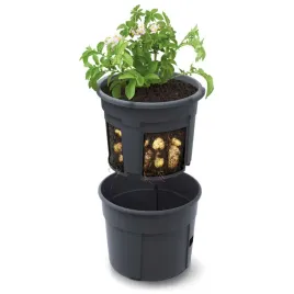 doniczka-tworzywo-sztuczne-czarny-szary-392-cm-x-392-x-316-izie400-4948