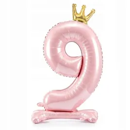 balon-foliowy-cyfra-9-rozowy-stojacy-z-korona-urodziny-100-cm