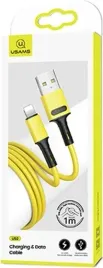 kabel-usams-u52-lightning-2a-1m-zolty-do-iphone-i-ipad-szybkie-ladowanie