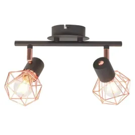 lampa-sufitowa-z-2-zarowkami-e14-czarno-miedziana-lumarko