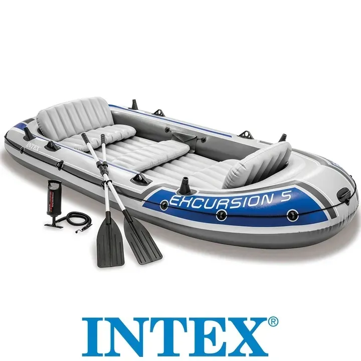 ponton-excursion-5-wiosla-pompka-intex-68325-stan-nowy
