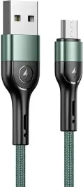 kabel-usams-u55-pleciony-micro-usb-2a-zielony-1m-do-smartfonow