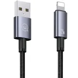 kabel-usams-usb-a-lightning-24a-2m-stalowy-do-iphone-fast-charging-stan-nowy