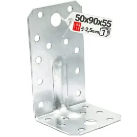 katownik-ciesielski-90x90x55-stalowy-montazowy-perforowany-ocynk-1szt