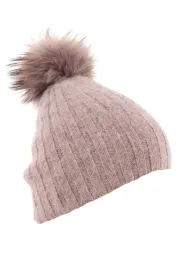 2-x-czapka-z-naturalnym-pomponem-premium-beanie-zimowa-ciepla-gruba-elastyc