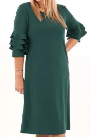 sukienka-elegancka-polski-producent-duze-rozmiary-z-falbanka-wizytowa