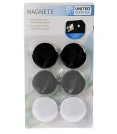 united-office-zestaw-magnesow-6-sztuk