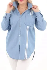 koszula-jeansowa-damska-bawelniana-duze-rozmiary-oversize-ozdobne-paski