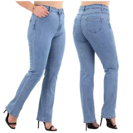 spodnie-jeansowe-damskie-duze-rozmiary-jeansy-wysoki-stan-prosta-nogawka