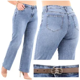 spodnie-jeansowe-z-szeroka-nogawka-pasek-gratis-wysoki-stan-duze-rozmiary