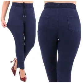 spodnie-damskie-z-gumka-w-pasie-elastyczne-duze-rozmiary-jeans-bawelniane