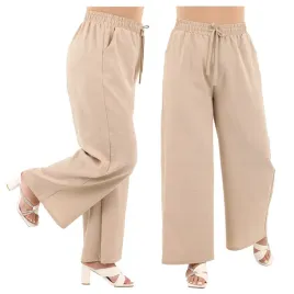 spodnie-letnie-damskie-szerokie-nogawki-duze-rozmiary-kuloty-wysoki-stan