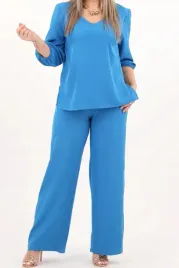 elegancki-komplet-letni-bluzka-i-spodnie-polski-producent-duze-rozmiary