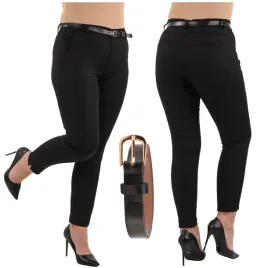 eleganckie-spodnie-bawelniane-cygaretki-wysoki-stan-duze-rozmiary-pasek