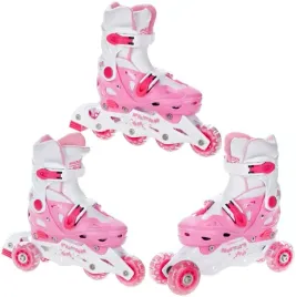 rolko-wrotki-3w1-regulowane-raven-balloon-pink-29-32