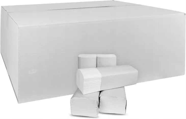 Ręcznik papierowy 4000 szt ZZ 1 wartwa celuloza ZEFIR 21×23 cm 25g grube!!!