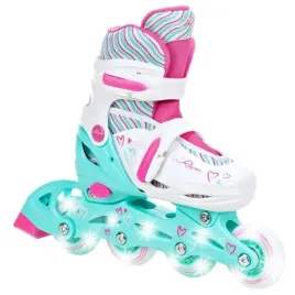 rolki-regulowane-raven-loret-mint-30-33-kolka-led