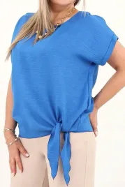 bluzka-z-wiazaniem-elegancka-luzna-oversize-polski-producent-duze-rozmiary