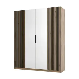 szafa-arka-4-drzwiowa-lamele-2-lustra-dab-evoke-200-cm-polki-drazek