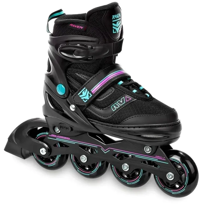rolki-regulowane-raven-drill-mint-pink-38-42