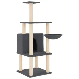 vidaxl-drapak-dla-kota-z-sizalowymi-slupkami-ciemnoszary-132-cm