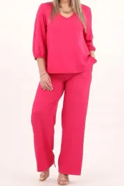 elegancki-komplet-letni-bluzka-i-spodnie-polski-producent-duze-rozmiary