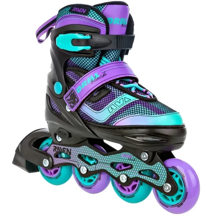 rolki-regulowane-raven-drill-violet-mint-38-42