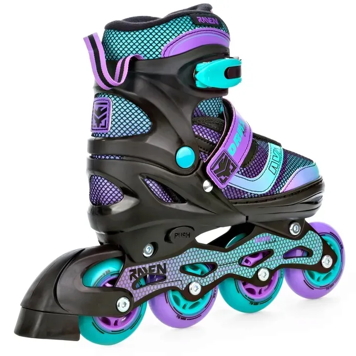 rolki-regulowane-raven-drill-violet-mint-38-42