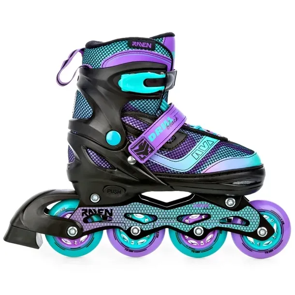 rolki-regulowane-raven-drill-violet-mint-38-42-marka-bez-marki