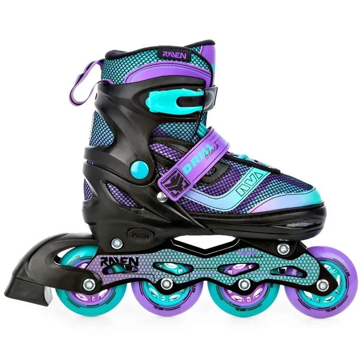 rolki-regulowane-raven-drill-violet-mint-38-42