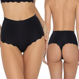 vivisence-4105-slim-czarny-laserowe-ciecie-majtki-s-wysokie-stringi