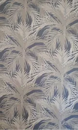 tapeta-scienna-brazowe-liscie-palmy-fizelina