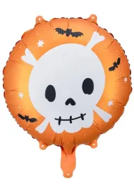 balon-foliowy-biala-czaszka-pomaranczowy-dekoracja-halloween-45cm