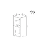 biala-szafka-wiszaca-70cm-box-stan-nowy