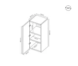 biala-szafka-wiszaca-105cm-box-polysk-stan-nowy