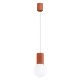 lampa-wiszaca-zwis-sufitowy-oprawa-kula-halo-ochra-czerwona-sollux-sl-172
