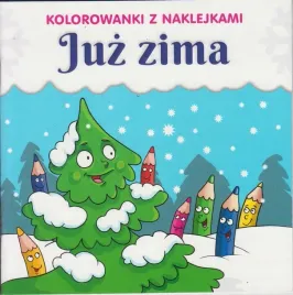 kolorowanki-z-naklejkami-juz-zima-praca-zbiorowa