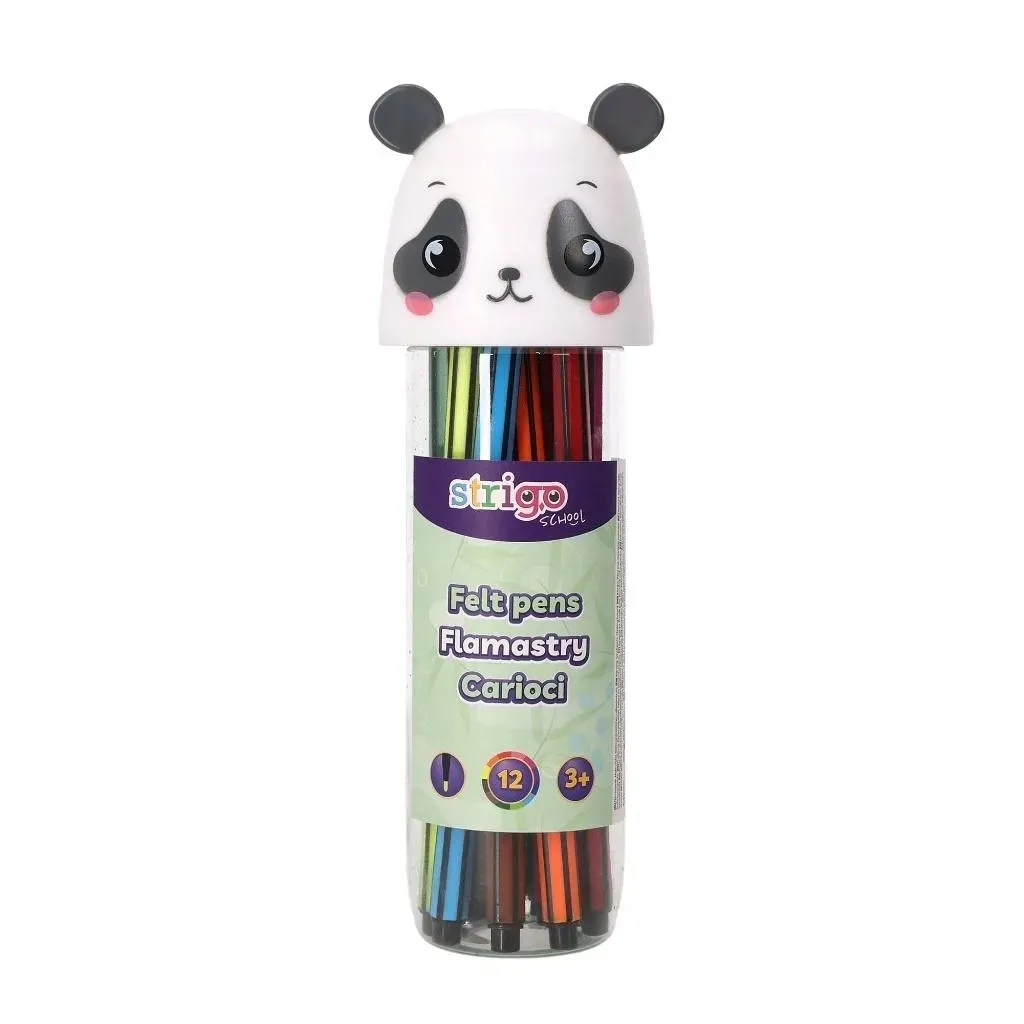 flamastry-panda-12szt